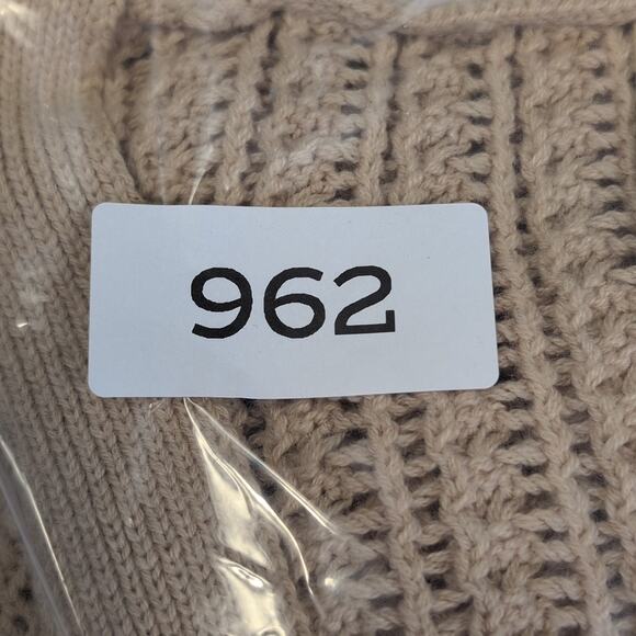 Elie Tahari Women’s V-Neck Button Front Cardigan Sweater Beige L – Long Sleeve K - Picture 13 of 13